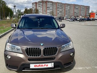 2012 BMW X3 20i xDrive II (F25), коричневый, 1320000 рублей, вид 1