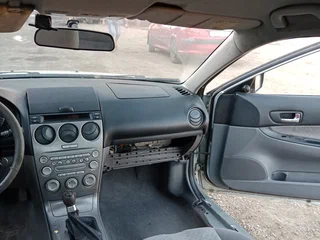 2005 Mazda 6 I (GG) Рестайлинг, серебристый, 150000 рублей, вид 5