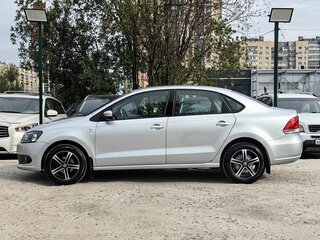2013 Volkswagen Polo V, серебристый, 779000 рублей, вид 5
