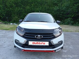 2018 Lada (ВАЗ) Granta I Рестайлинг, белый, 480000 рублей, вид 2