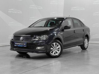 2019 Volkswagen Polo V Рестайлинг, чёрный, 630000 рублей, вид 1