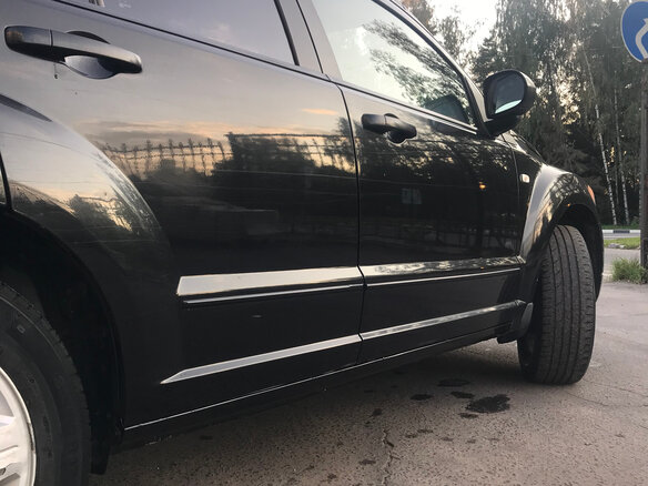 2008 Dodge Caliber I, чёрный, 450000 рублей - вид 9
