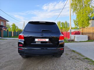 2012 Toyota Highlander II (XU40) Рестайлинг, чёрный, 1999999 рублей, вид 4