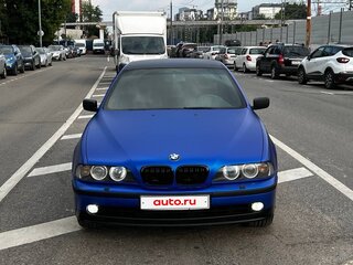 2001 BMW 5 серии 525i IV (E39) Рестайлинг, синий, 636000 рублей, вид 3