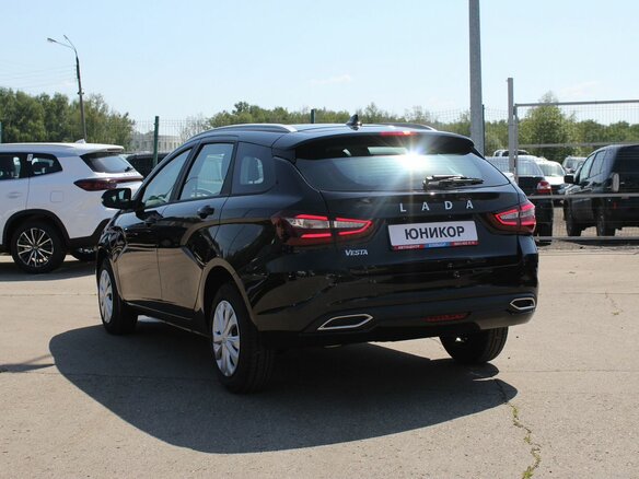 2026 Lada (ВАЗ) Vesta SW I Рестайлинг (NG), чёрный - вид 3