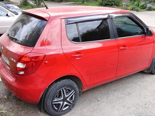 2013 Skoda Fabia II Рестайлинг, красный, 620000 рублей, вид 3