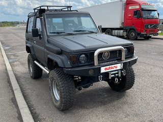 1987 Toyota Land Cruiser 70 Series, чёрный, 1200000 рублей, вид 2