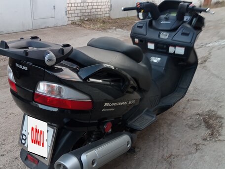 2008 Suzuki Burgman (SkyWave) 650, чёрный, 349000 рублей, вид 5