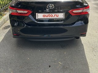 2020 Toyota Camry VIII (XV70), чёрный, 3500000 рублей, вид 3