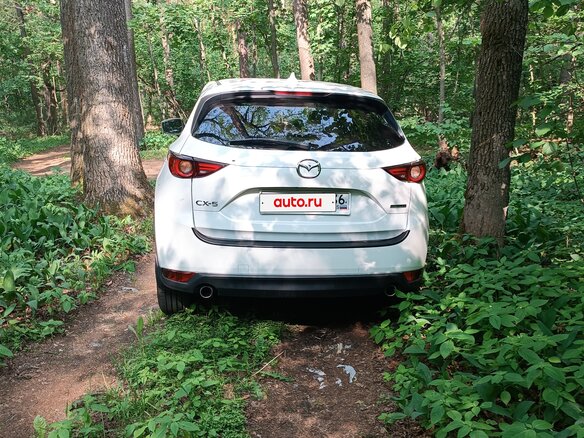 2021 Mazda CX-5 II, белый, 3500000 рублей - вид 2