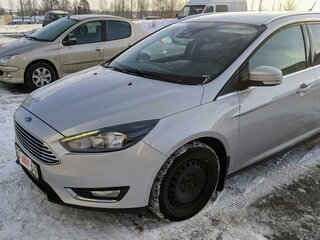 2018 Ford Focus III Рестайлинг, серебристый, 1273572 рублей, вид 1