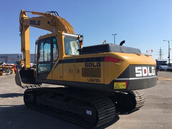 2023 SDLG E6210F, жёлтый - вид 3