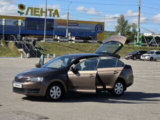 2018 Skoda Rapid I Рестайлинг, коричневый, 1390000 рублей, вид 2