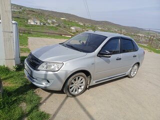 2012 Lada (ВАЗ) Granta I, серый, 475000 рублей, вид 1