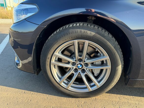 2020 BMW 5 серии 530d xDrive VII (G30/G31/G38), синий, 3100000 рублей - вид 4