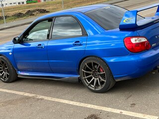 2005 Subaru Impreza WRX II Рестайлинг 1, синий, 1150000 рублей, вид 4