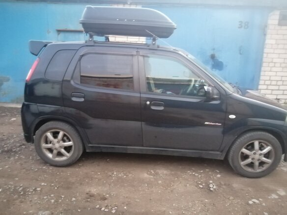 2009 Suzuki Kei, чёрный - вид 1