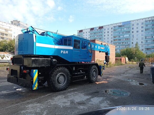 1992 Kobelco Колесные, синий - вид 22