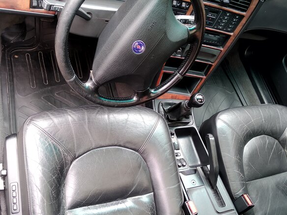 1996 Saab 9000 I Рестайлинг, зелёный - вид 9