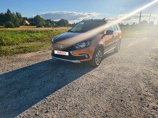 2022 Lada (ВАЗ) Granta Cross I Рестайлинг, оранжевый, 950000 рублей, вид 2