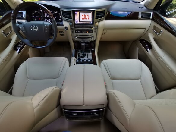 2013 Lexus LX 570 III Рестайлинг, чёрный - вид 22