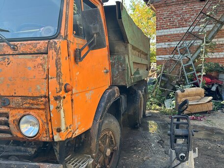 1986 КамАЗ 5511, жёлтый, 400000 рублей, вид 2