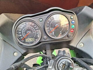 2008 Kawasaki ER-6F (Ninja 650R), зелёный, 340000 рублей, вид 5