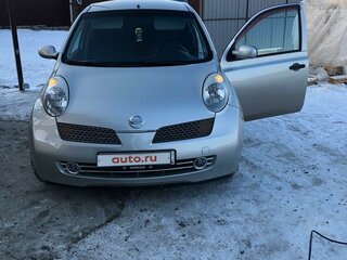 2003 Nissan Micra III (K12), серебристый, 250000 рублей, вид 3