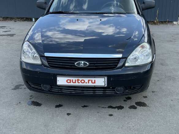2010 Lada (ВАЗ) Priora I, чёрный, 310000 рублей - вид 1