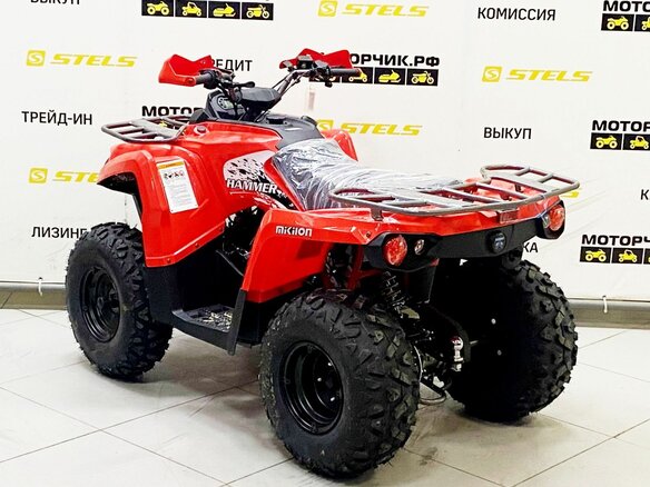 2025 Bison ATV200, красный - вид 1