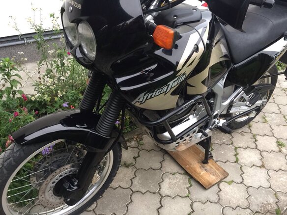 2003 Honda XRV 750 Africa Twin, чёрный - вид 14