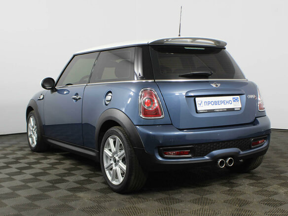 2011 Mini Hatch Cooper S II (R56) Рестайлинг, синий - вид 7