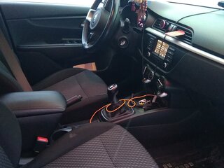 2018 Kia Rio IV, синий, 1300000 рублей, вид 4