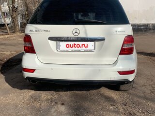 2010 Mercedes-Benz M-Класс 350 II (W164) Рестайлинг, белый, 1390000 рублей, вид 5