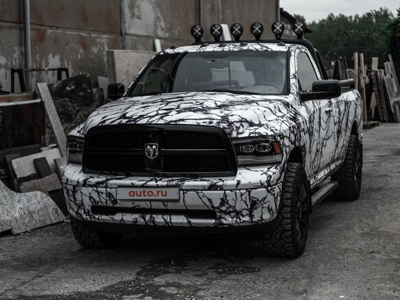 2009 Dodge RAM IV (DS/DJ), белый, 2600000 рублей - вид 1