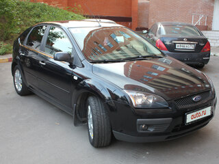 2007 Ford Focus II Рестайлинг, чёрный, 600000 рублей, вид 1