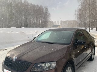 2014 Skoda Octavia III (A7), коричневый, 1100000 рублей, вид 3