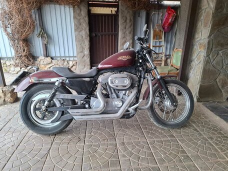 2008 Harley-Davidson Sportster 883, красный, 650000 рублей, вид 3