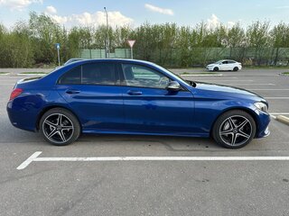 2017 Mercedes-Benz C-Класс 200 9G-TRONIC IV (W205), синий, 2300000 рублей, вид 4