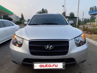 2007 Hyundai Santa Fe II, серебристый, 1170000 рублей, вид 1