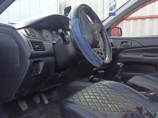 2008 Mitsubishi Lancer Classic IX Рестайлинг, синий, 600000 рублей, вид 3