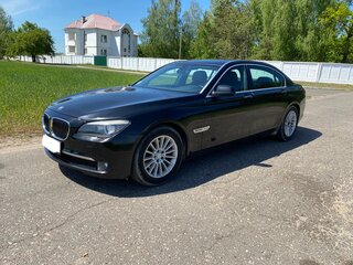 2009 BMW 7 серии Long 750Li xDrive V (F01/F02/F04), чёрный, 1117000 рублей, вид 1