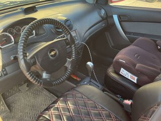 2009 Chevrolet Aveo I Рестайлинг, красный, 500000 рублей, вид 4