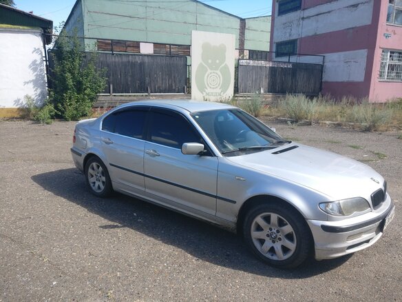 2002 BMW 3 серии 325xi IV (E46) Рестайлинг, серебристый, 800000 рублей - вид 6