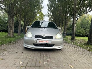 2001 Toyota Vitz I (P10), серый, 330000 рублей, вид 3