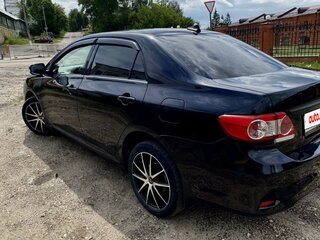 2012 Toyota Corolla X (E140, E150) Рестайлинг, чёрный, 900000 рублей, вид 4