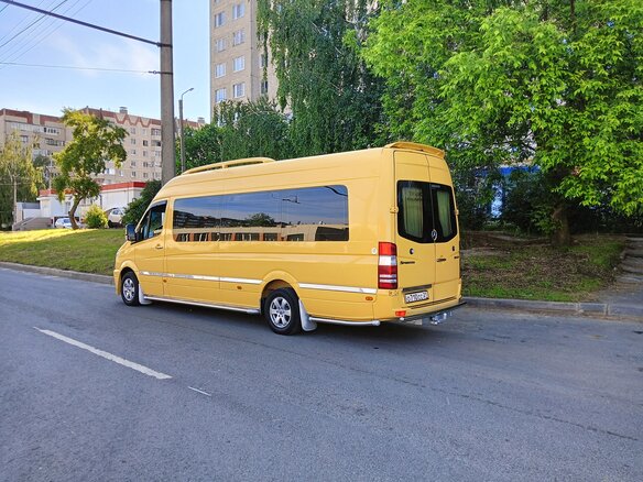 2007 Mercedes-Benz Sprinter, жёлтый, 2850000 рублей