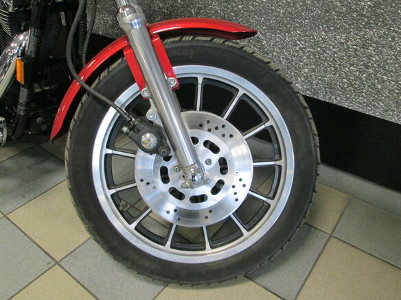 1997 Harley-Davidson Dyna Low Rider, пурпурный - вид 1