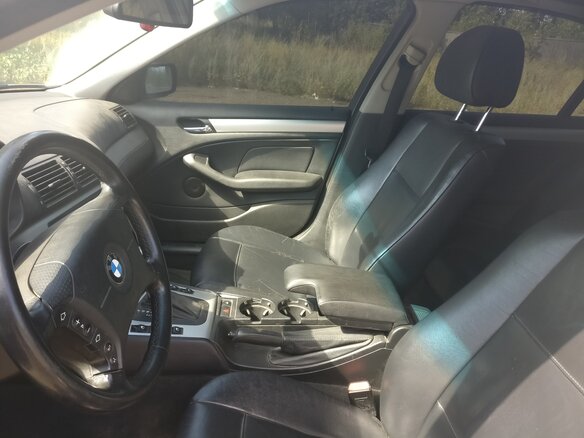 2002 BMW 3 серии 325xi IV (E46) Рестайлинг, серебристый, 800000 рублей - вид 9