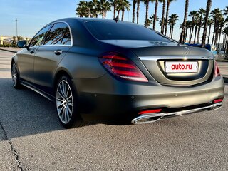 2018 Mercedes-Benz S-Класс 350 d Long VI (W222, C217) Рестайлинг, чёрный, 5199000 рублей, вид 5